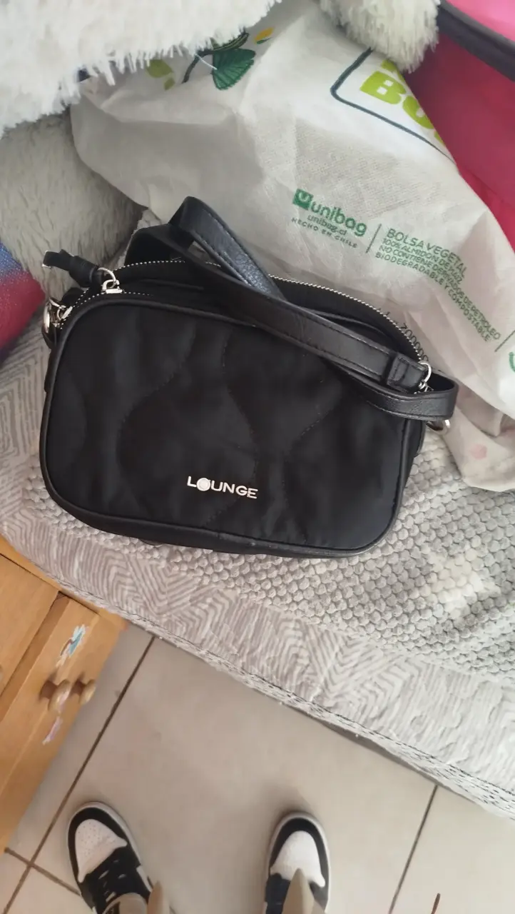 Cartera negra Lounge elegante