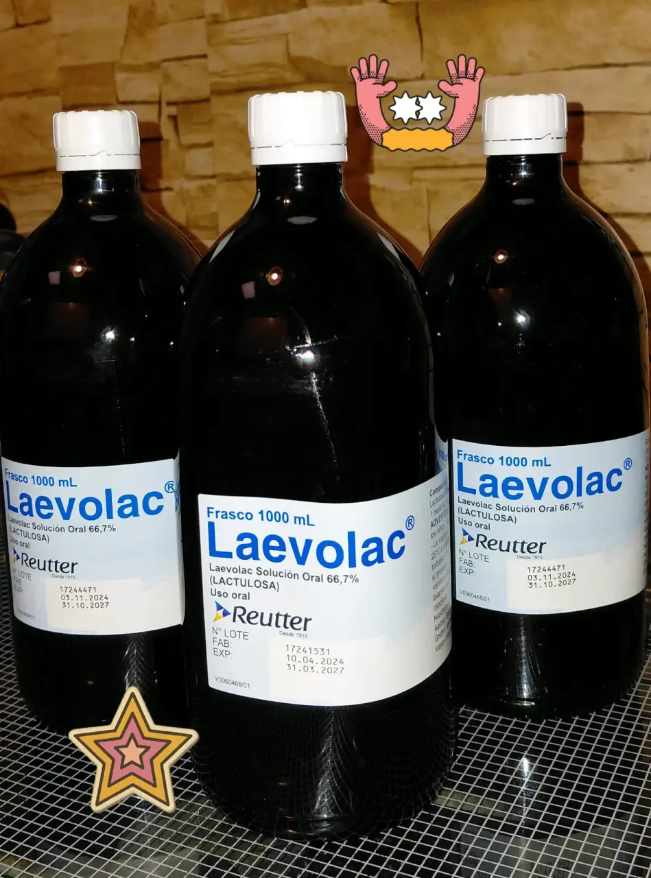 Frascos Laevolac 1000 mL
