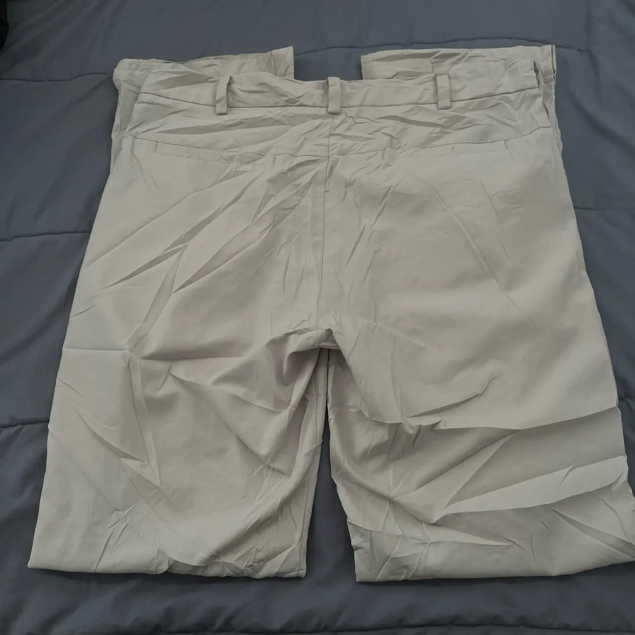 Pantalones Nike Golf Dri-Fit beige - miniatura 3