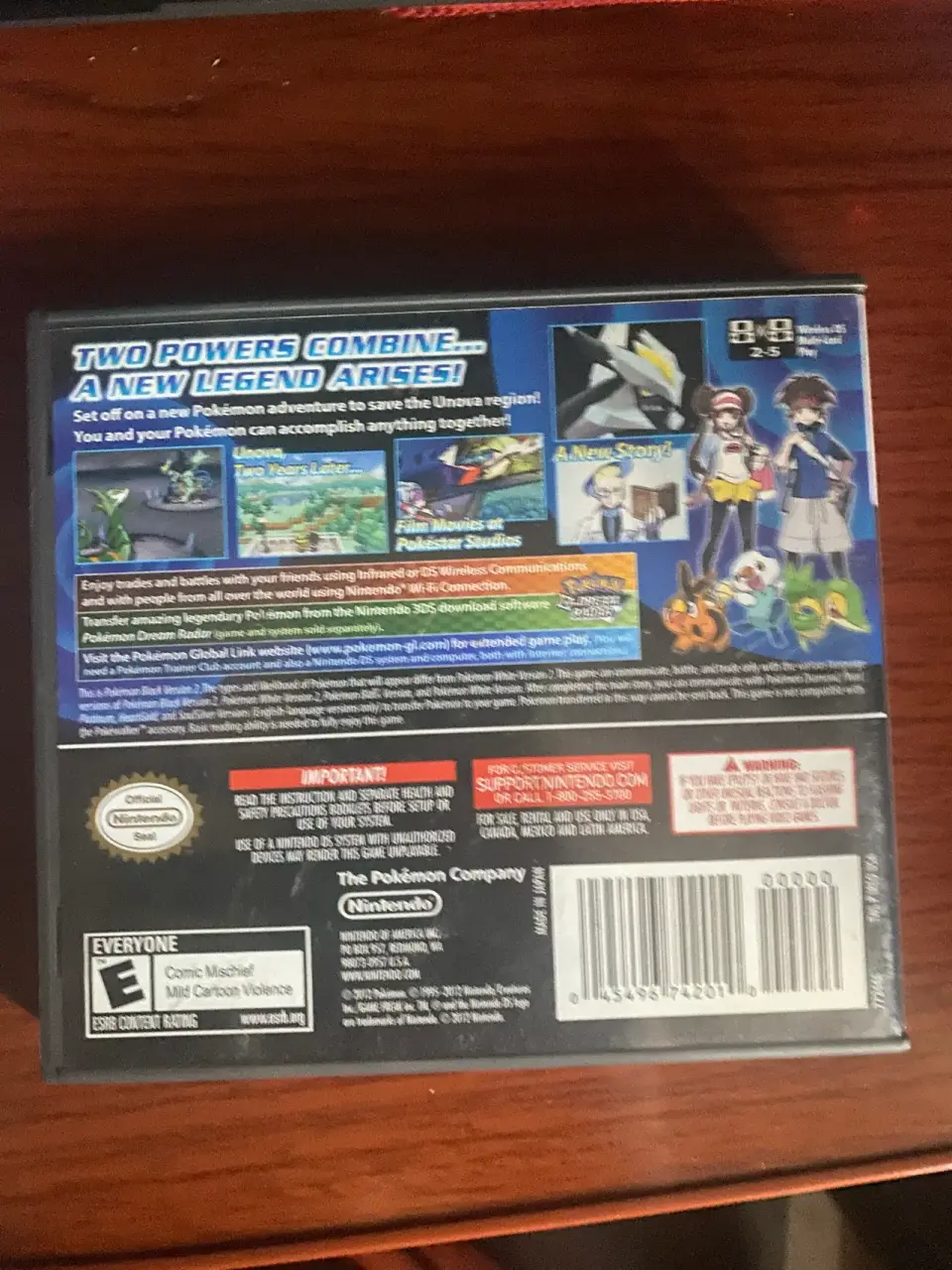 Pokemon black 2 vendo o permuto - miniatura 1