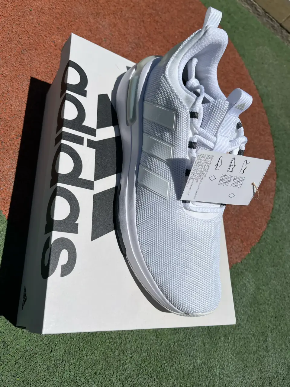 Zapatillas blancas Adidas Racer TR23 - miniatura 2