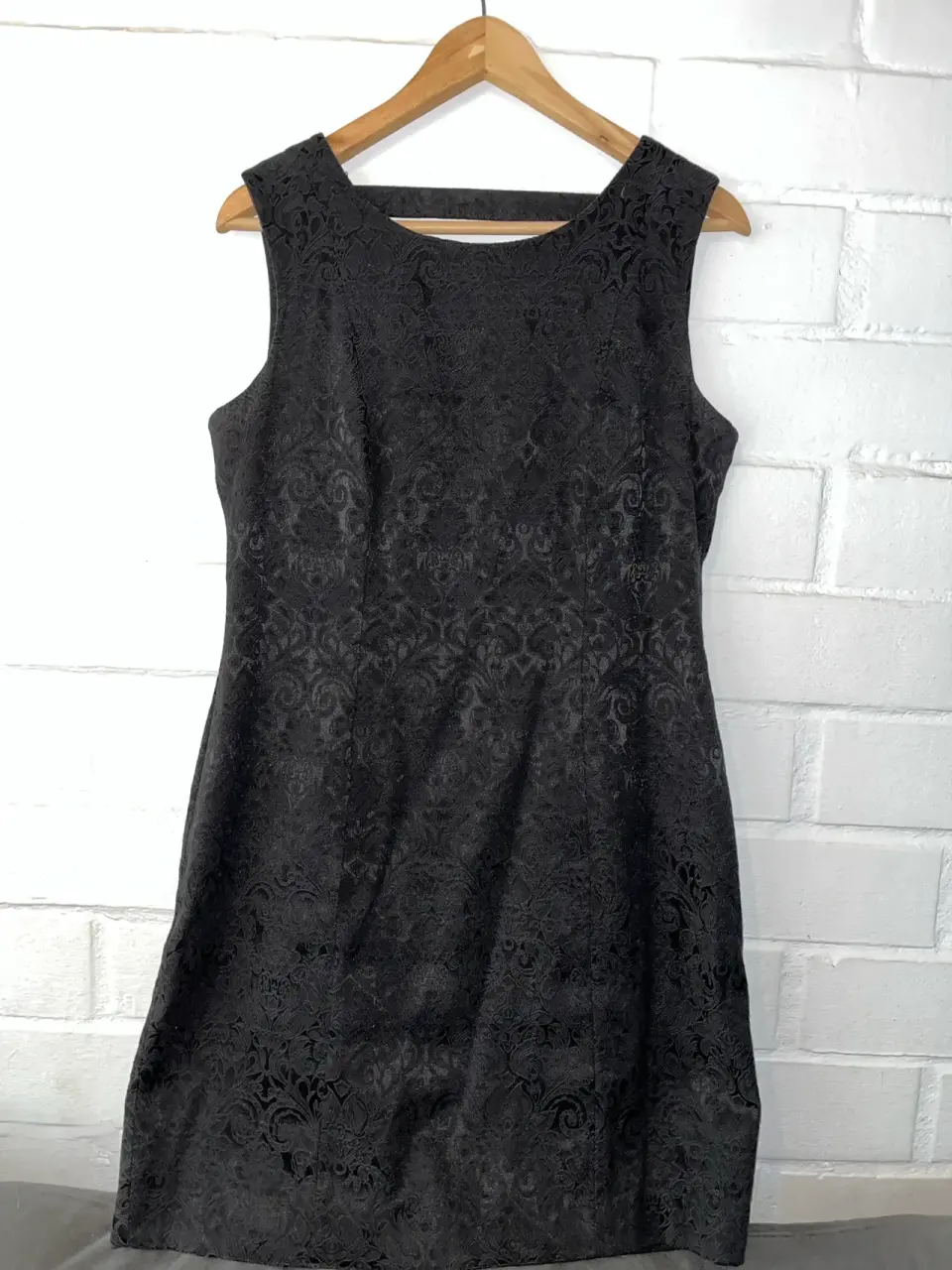 Vestido oficina negro sin mangas - miniatura 5