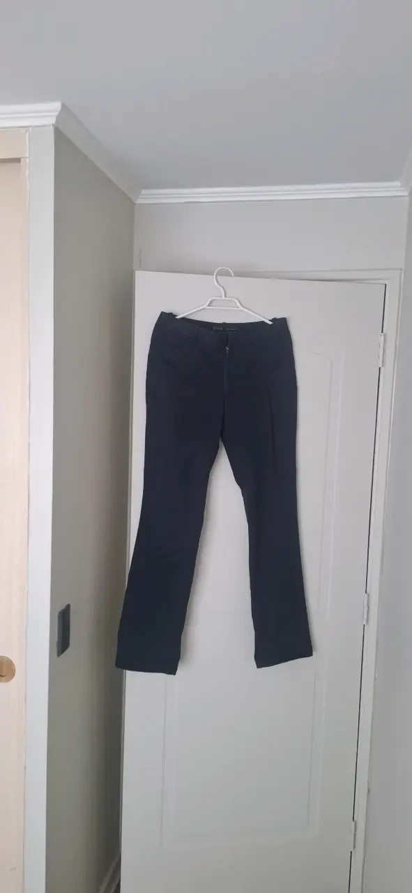 Pantalones azul oscuro de vestir - miniatura 1