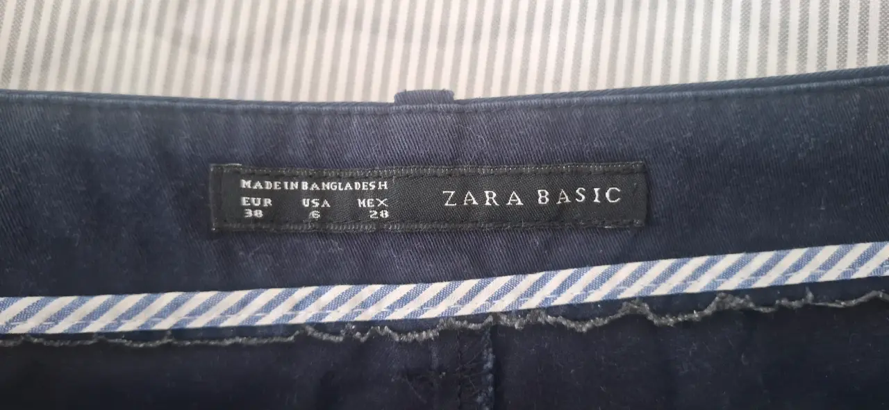 Pantalones azul oscuro de vestir - miniatura 4