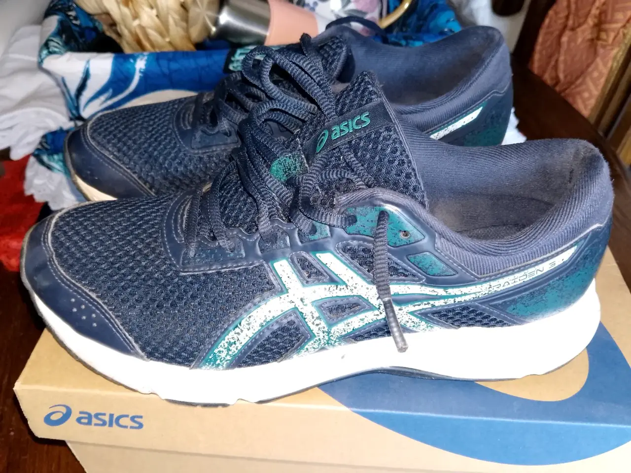 Zapatillas deportivas Asics azul - miniatura 1
