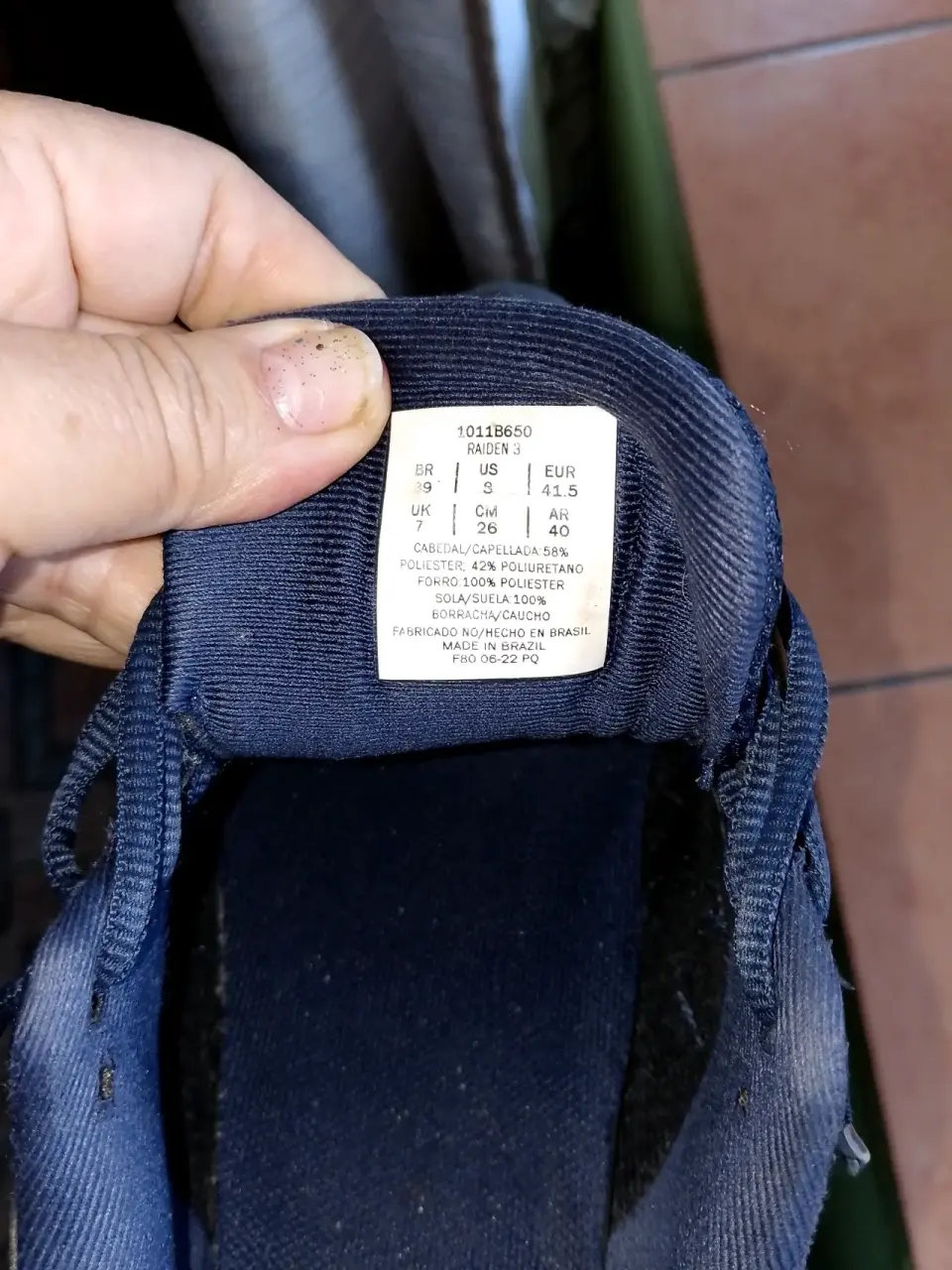 Zapatillas deportivas Asics azul - miniatura 5