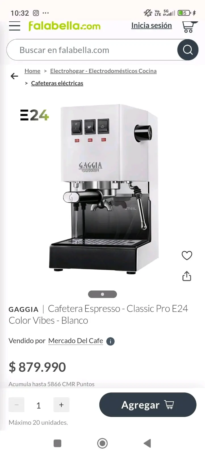 Cafetera espresso Gaggia Classic - miniatura 2