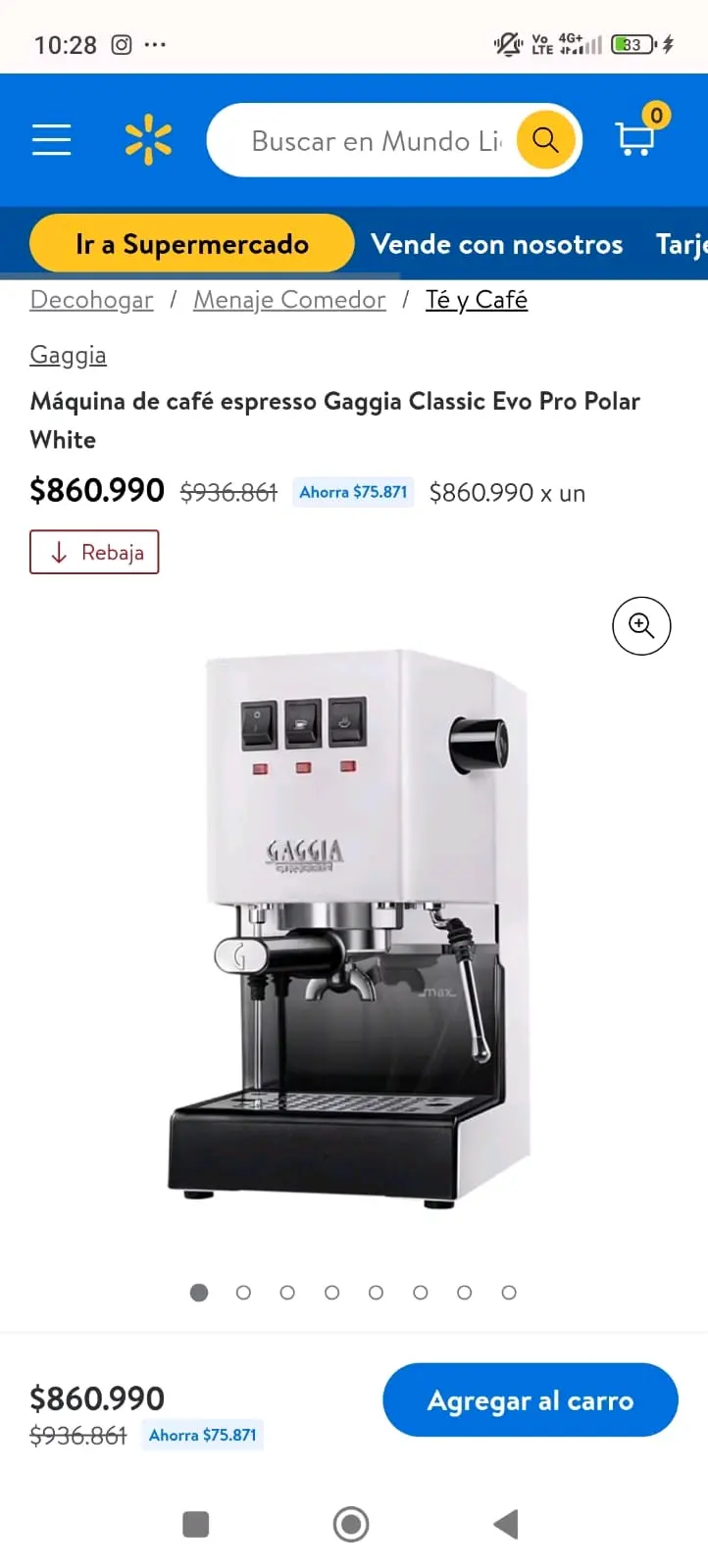 Cafetera espresso Gaggia Classic - miniatura 3
