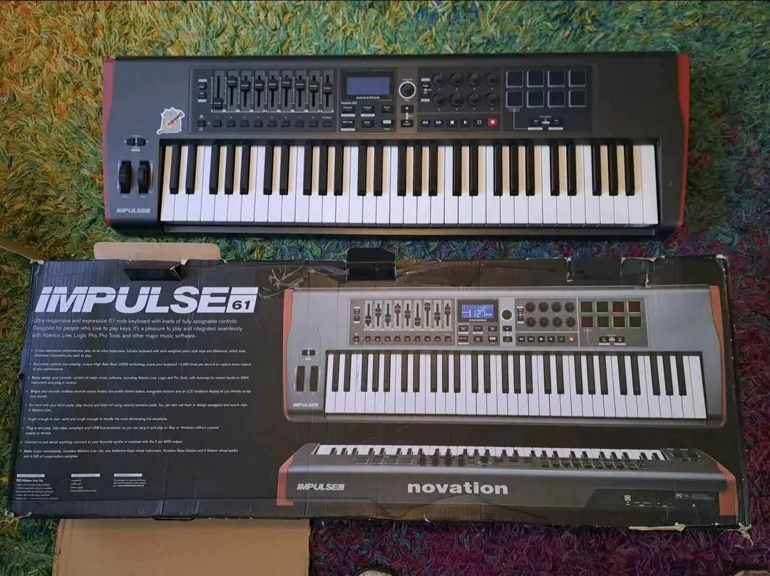 Controlador Midi NOVATION impulse 61 - miniatura 5
