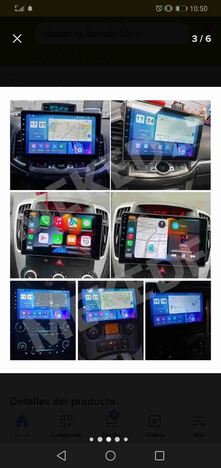 Pantalla multimedia para auto - miniatura 1
