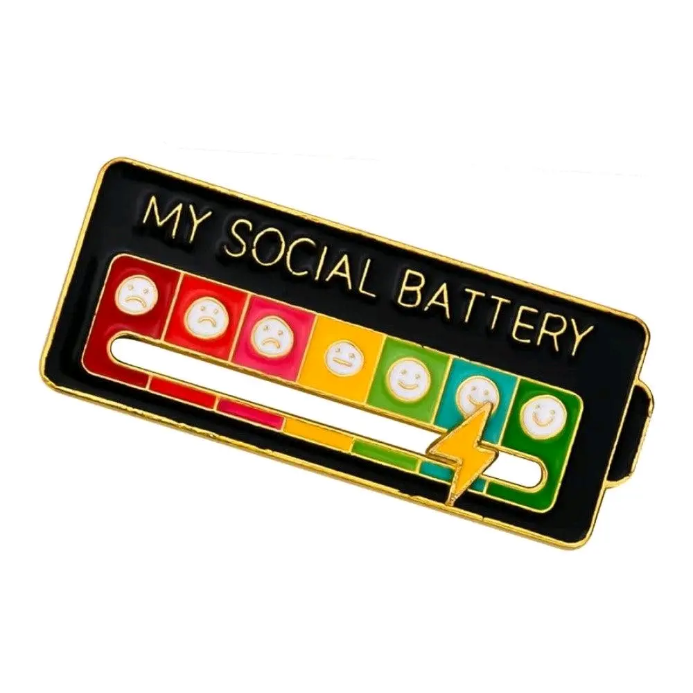 Pins My Social Battery - miniatura 3