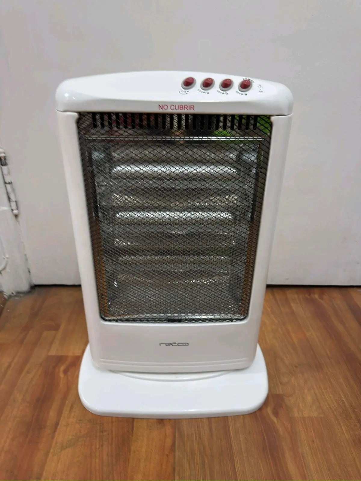 Estufa halógena blanca Recco - miniatura 1