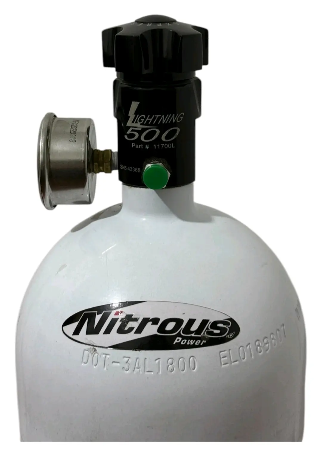 Botella de Nitrous  NX con válvula 5KL - miniatura 3