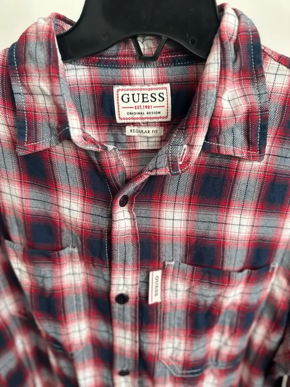 Camisa a cuadros Guess - miniatura 3