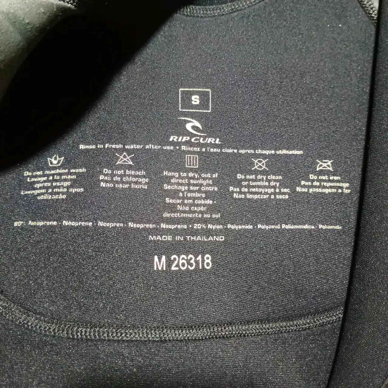 Traje de neopreno Rip Curl negro - miniatura 2