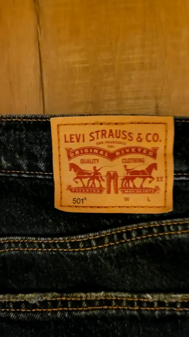 Jeans Levis talla 38-40 azul oscuro - miniatura 3