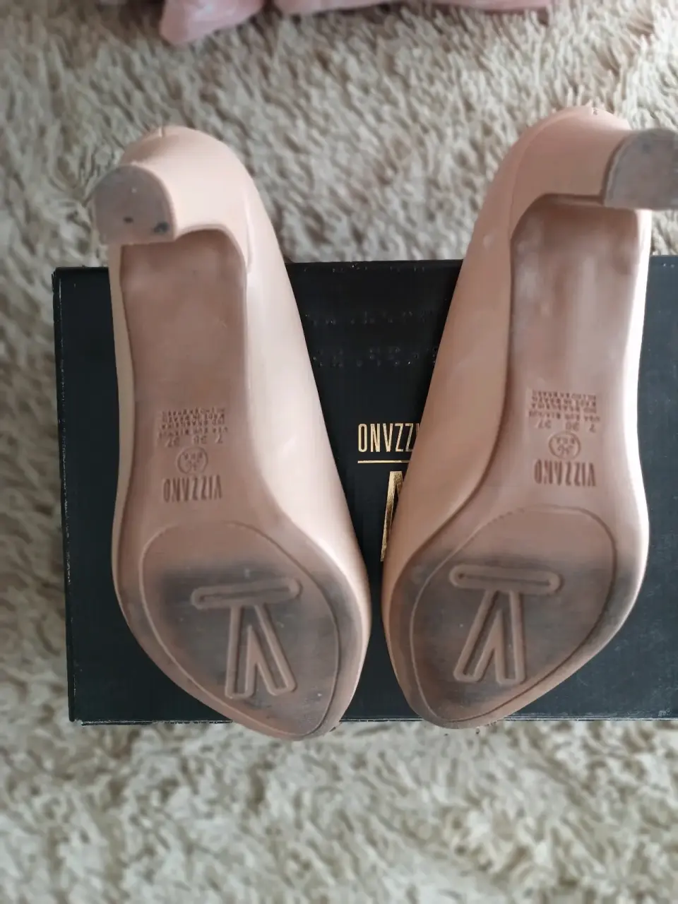 Zapatos de taco nude Vizzano - miniatura 3
