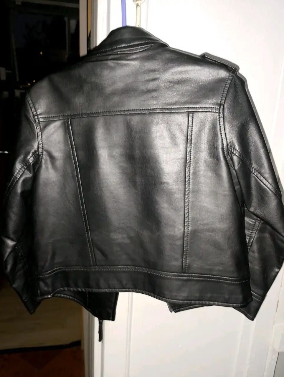 Chaqueta de cuero negra H&M - miniatura 2