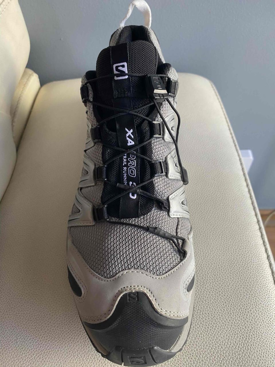 Zapatillas deportivas Salomon grises 3D contragrip - miniatura 4