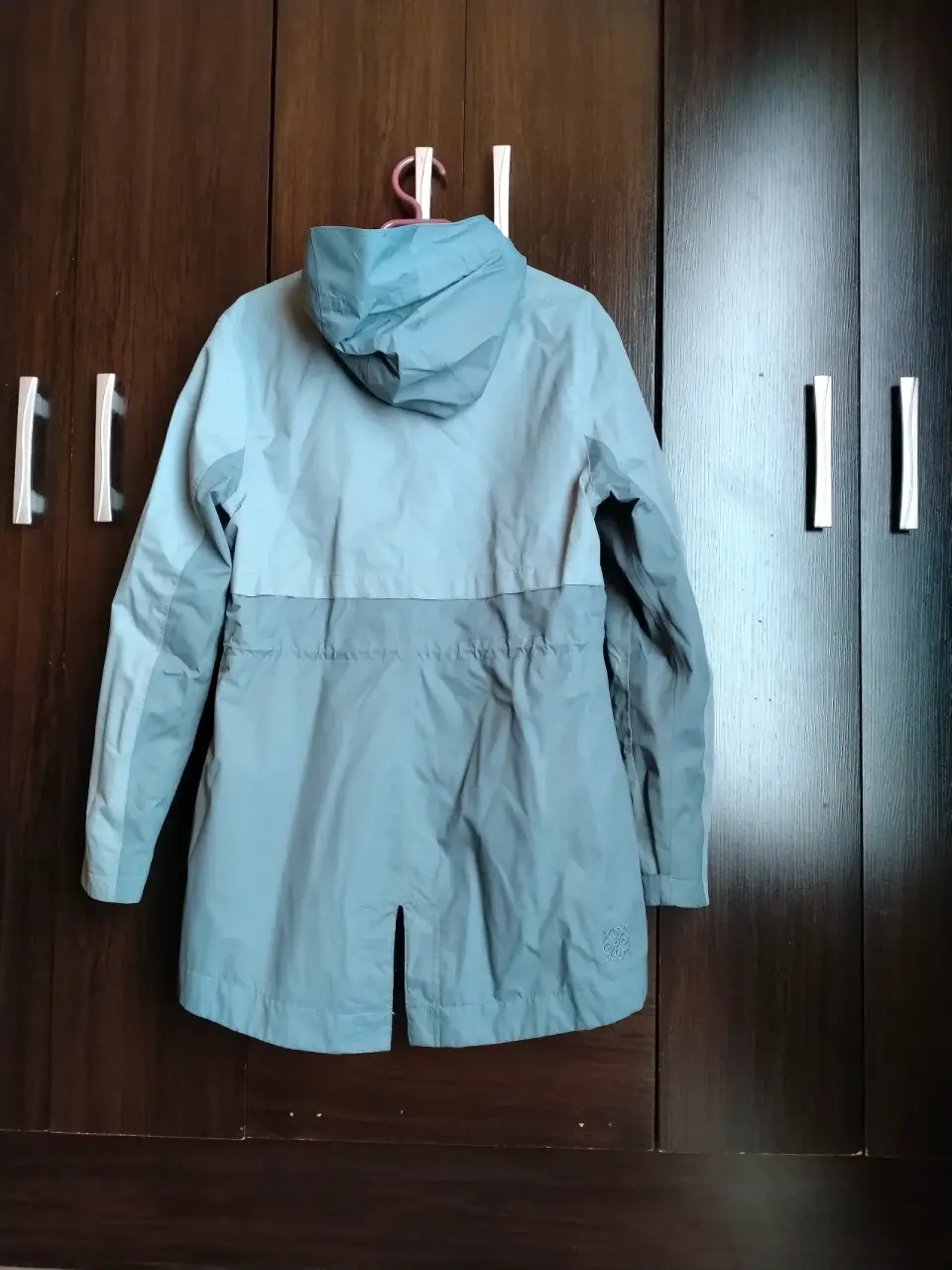 Chaqueta impermeable verde claro talla M - miniatura 2