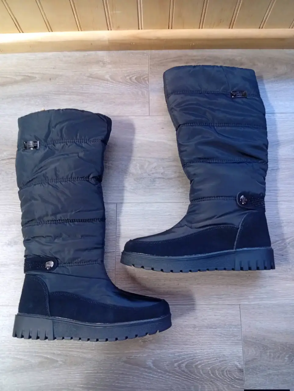 Botas impermeables negras - miniatura 2