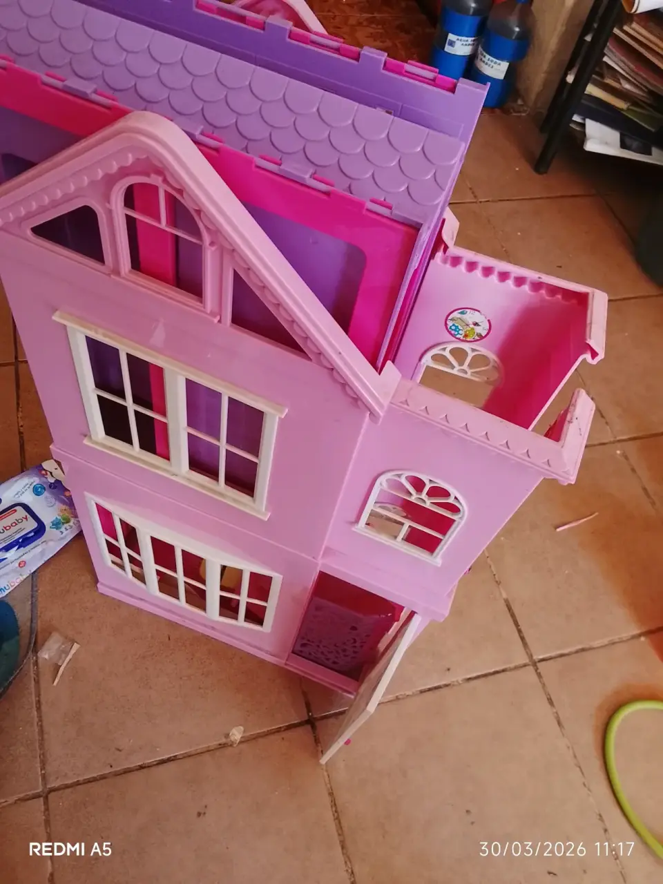 Casa de muñecas plegable - miniatura 2