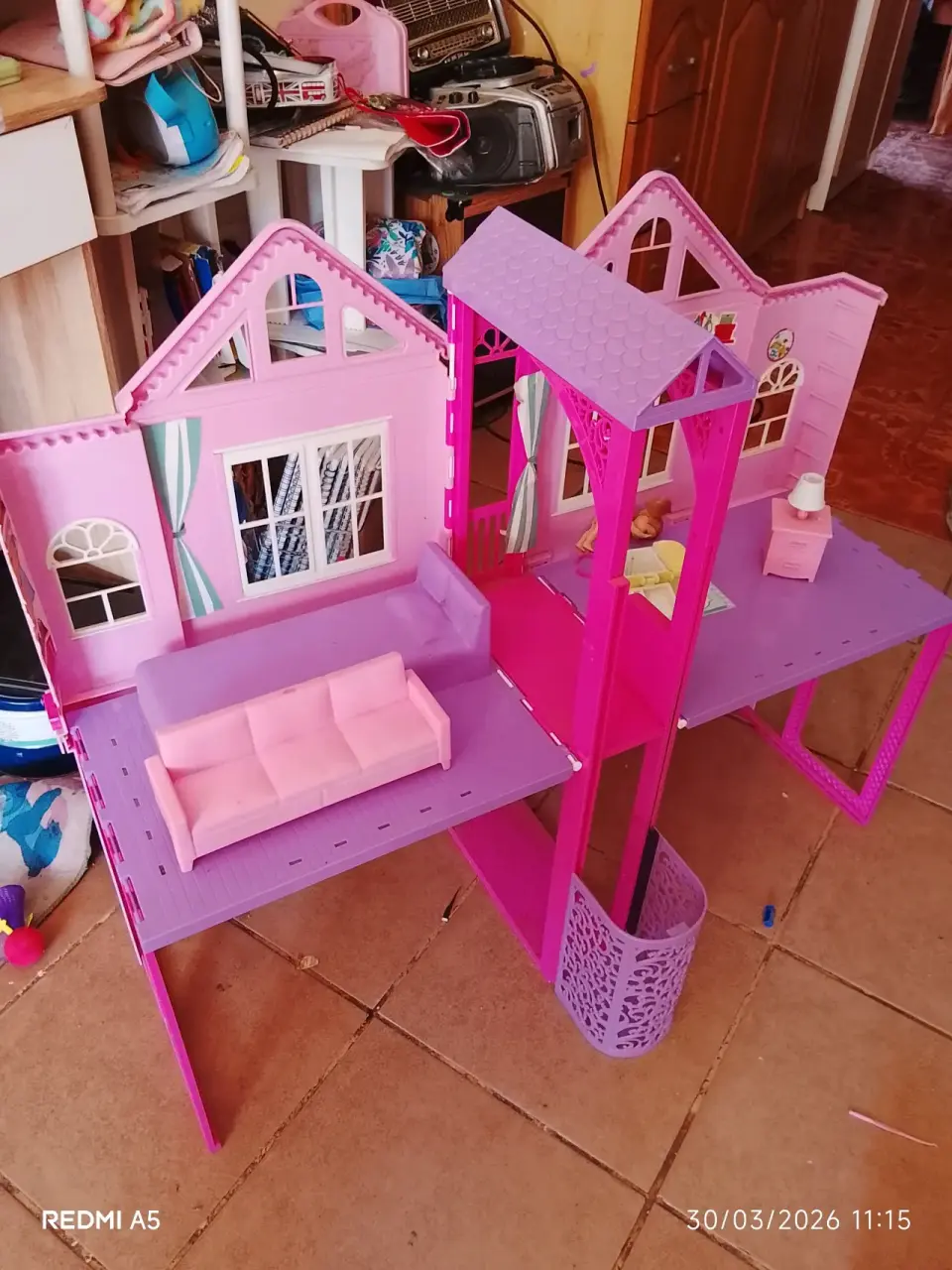 Casa de muñecas plegable - miniatura 3
