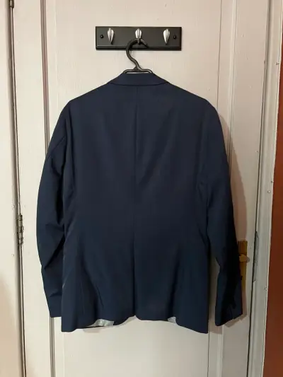 Blazer azul marino elegante - miniatura 2