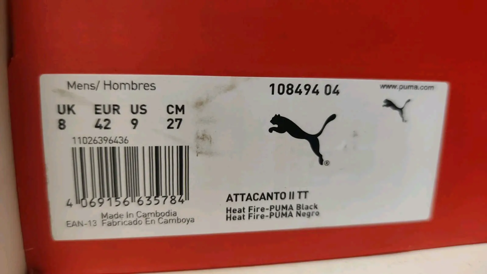 Zapatillas deportivas naranjas - miniatura 2