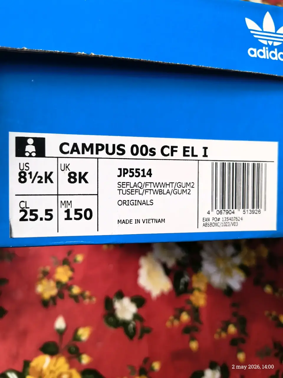 Zapatillas infantiles celestes - miniatura 3