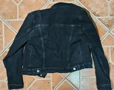 Chaqueta de mezclilla Alaniz negra - miniatura 2