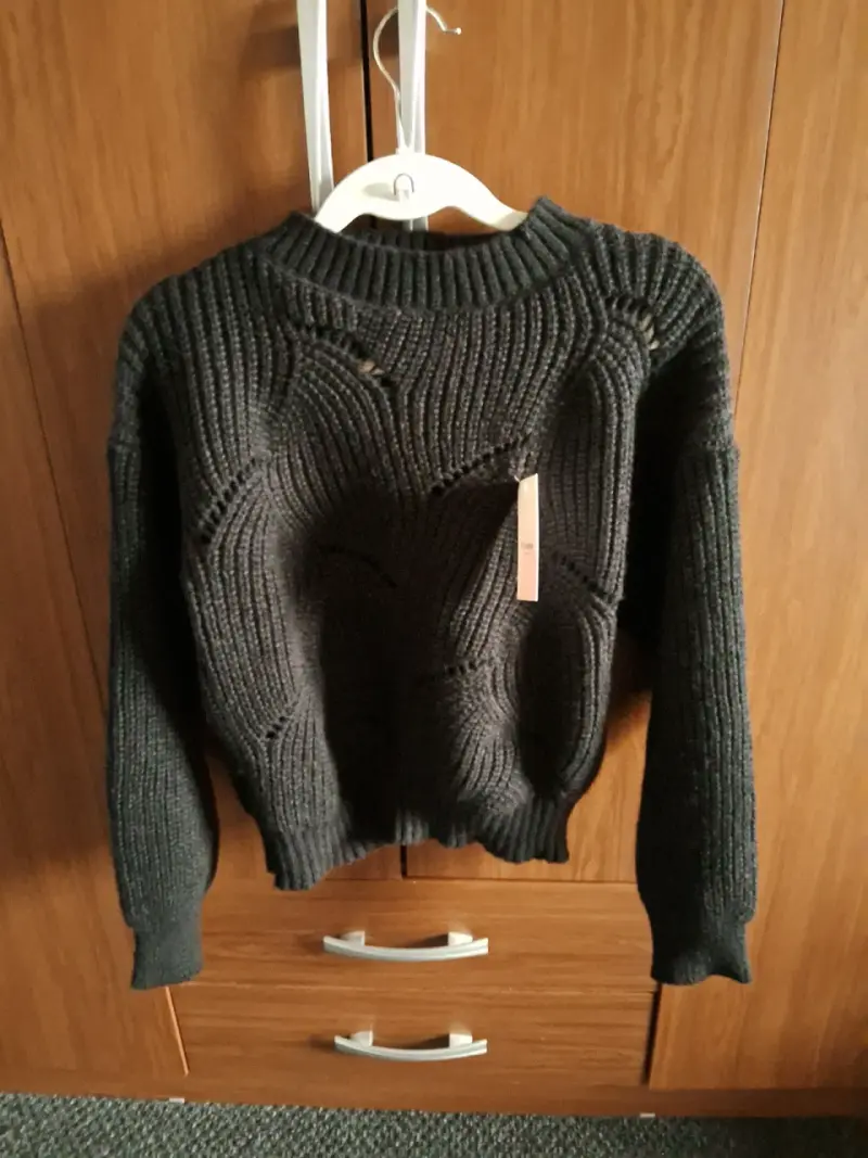 Suéter negro  tejido S/M