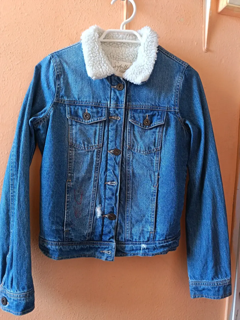 Chaqueta mezclilla con forro