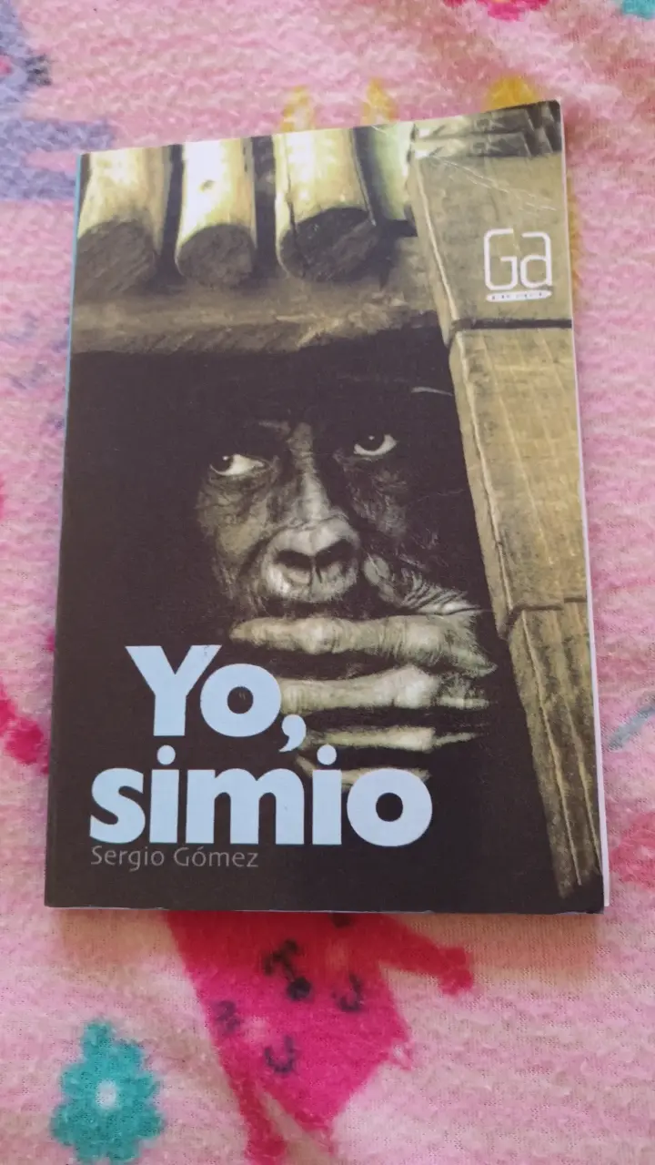 Libro 'Yo, simio' Sergio Gómez