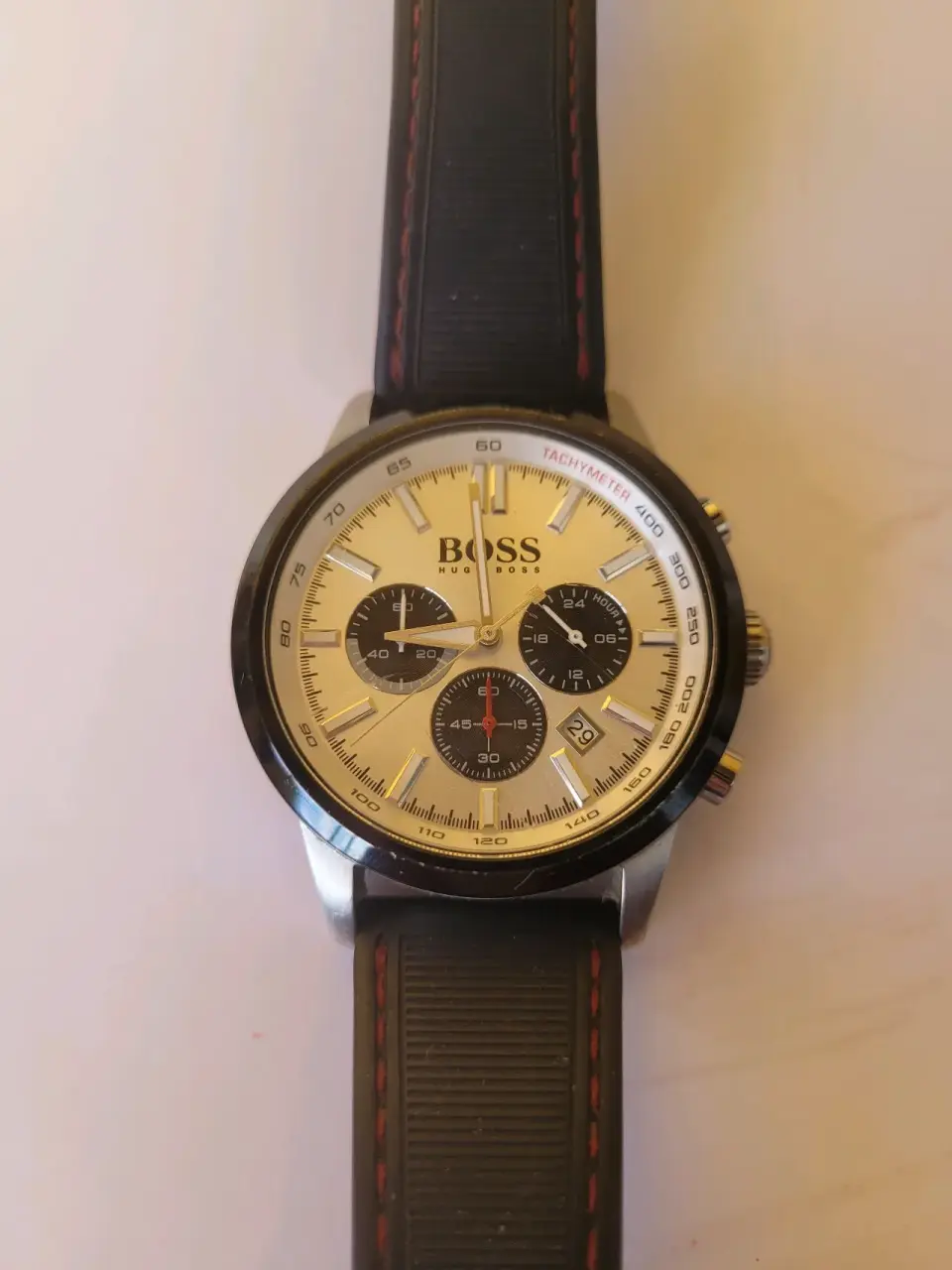 Reloj Hugo Boss negro cronógrafo - miniatura 1