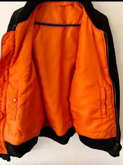 Chaqueta bomber negra - miniatura 4