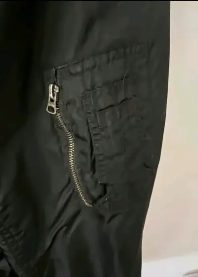 Chaqueta bomber negra - miniatura 5