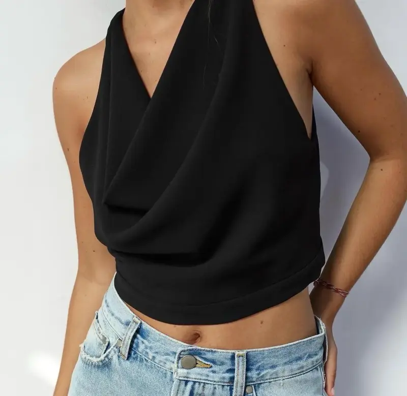 Top negro ZARA