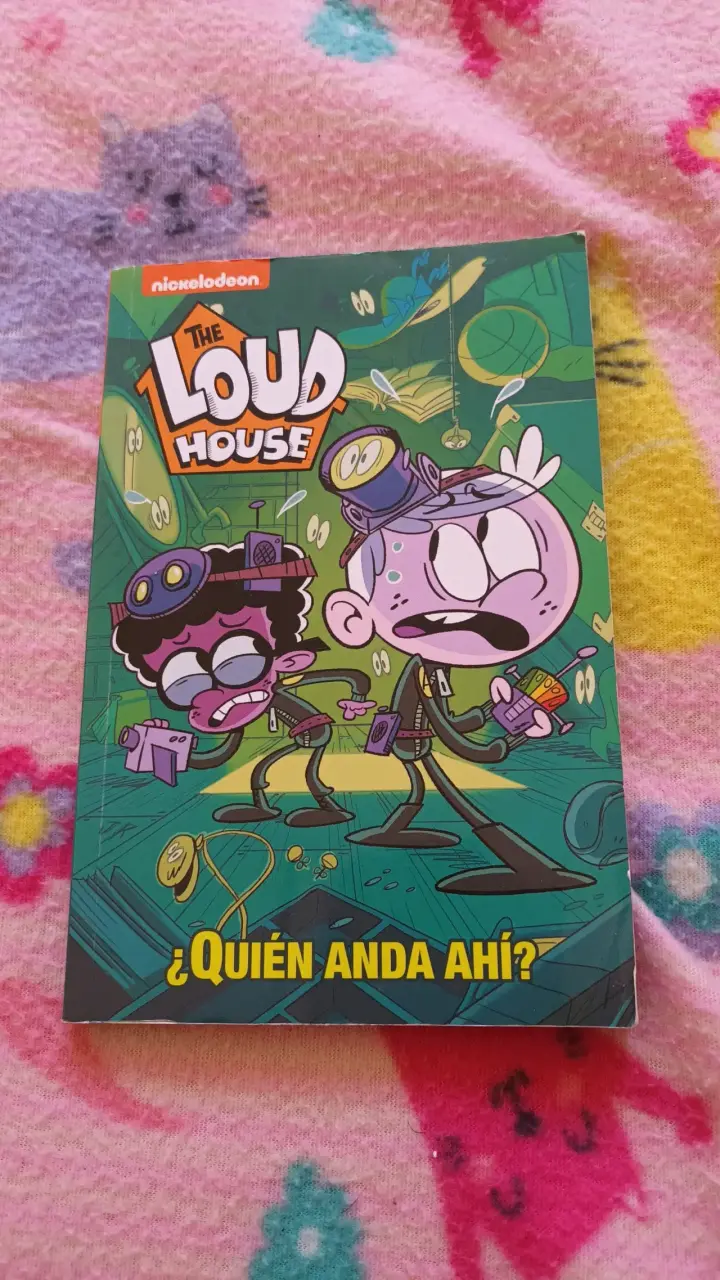 Comic The Loud House: ¿Quién anda ahí?