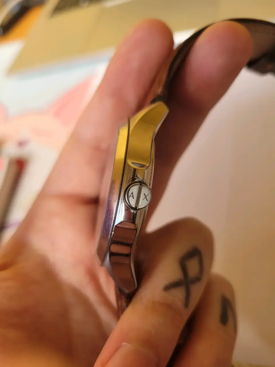 Reloj Armani Exchange Marrón - miniatura 2