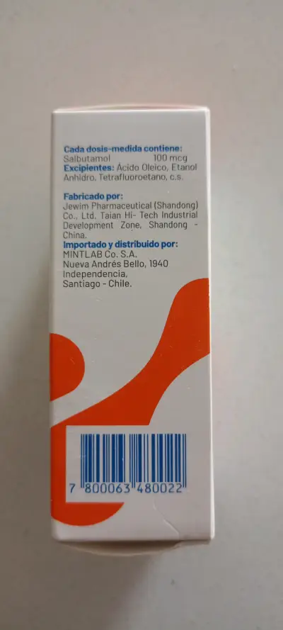 Inhalador Salbutamol 200 dosis - miniatura 2