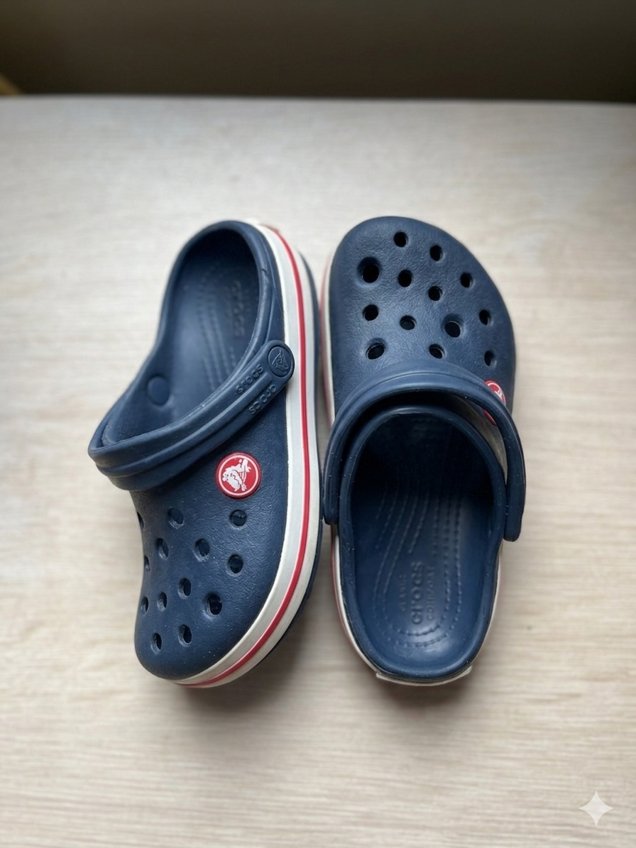 Sandalias Crocs azul marino - miniatura 1