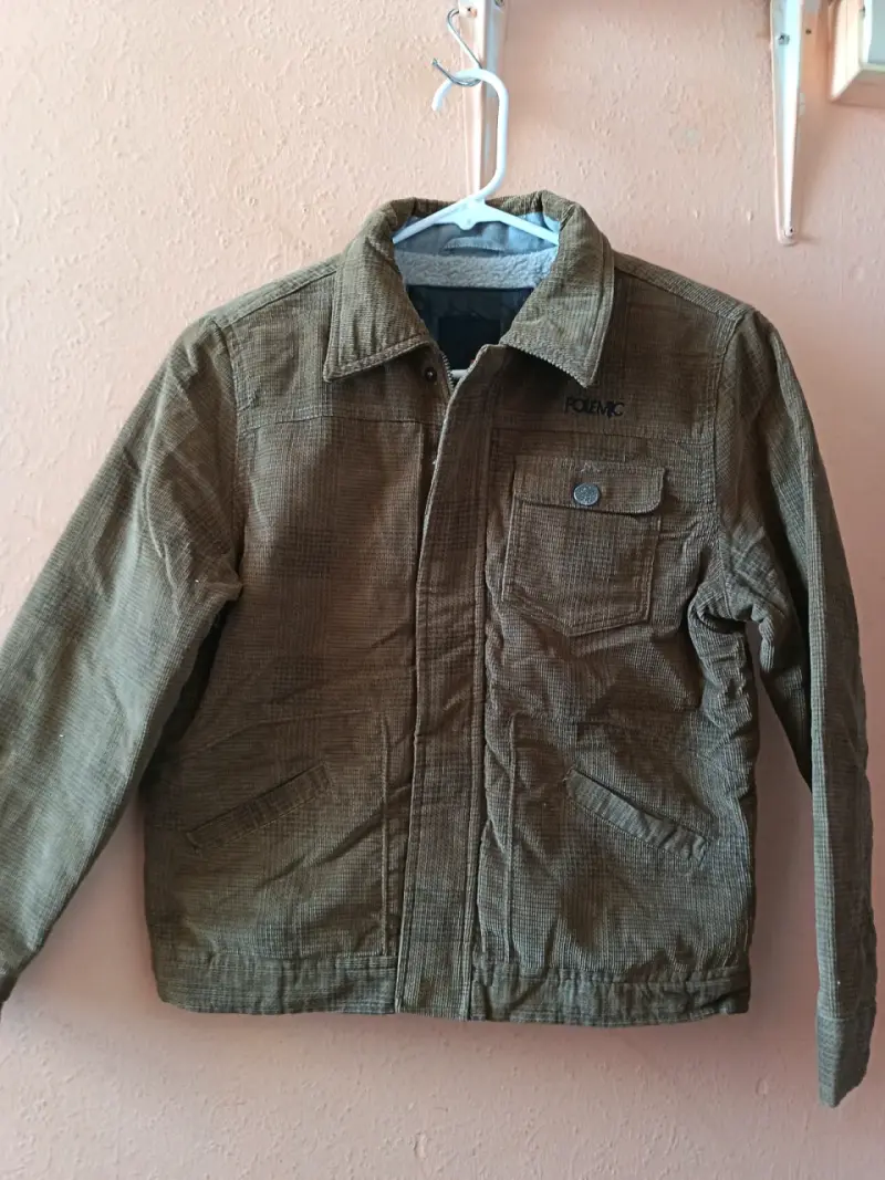 Chaqueta de pana marrón Polémica talla 10