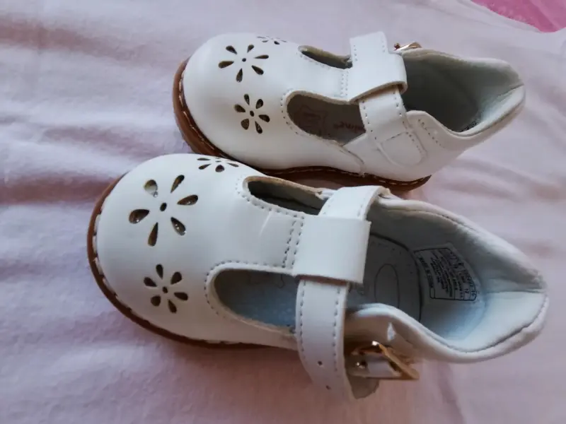 Zapatillas de bebé blancas - 5