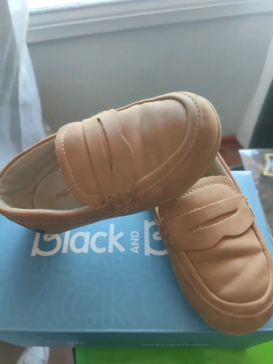 Zapatos de niño color camel - miniatura 1