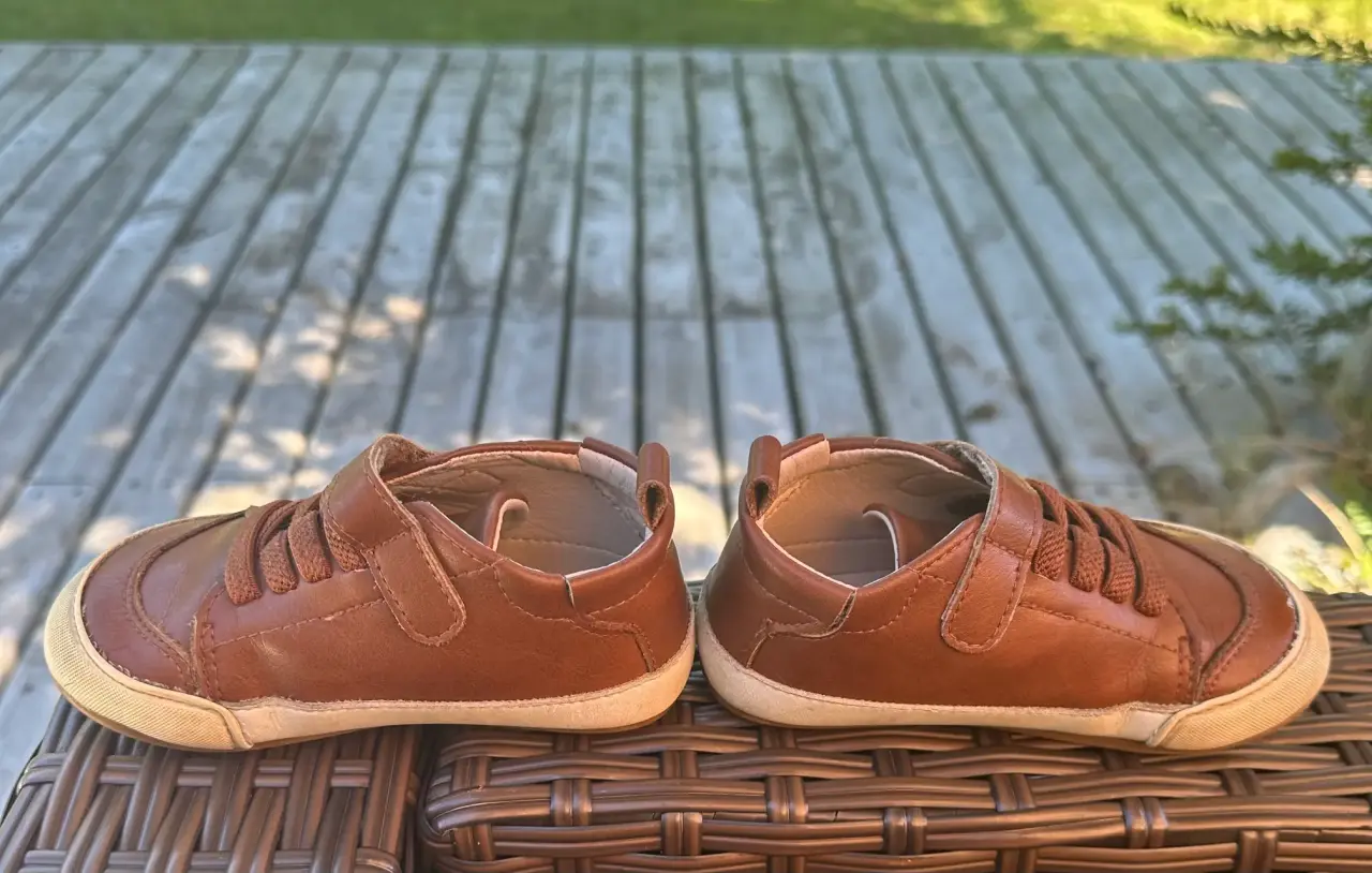 Zapatos de cuero marrón para niño - miniatura 2