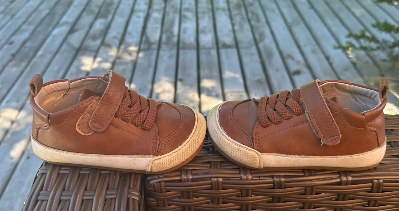 Zapatos de cuero marrón para niño - miniatura 3