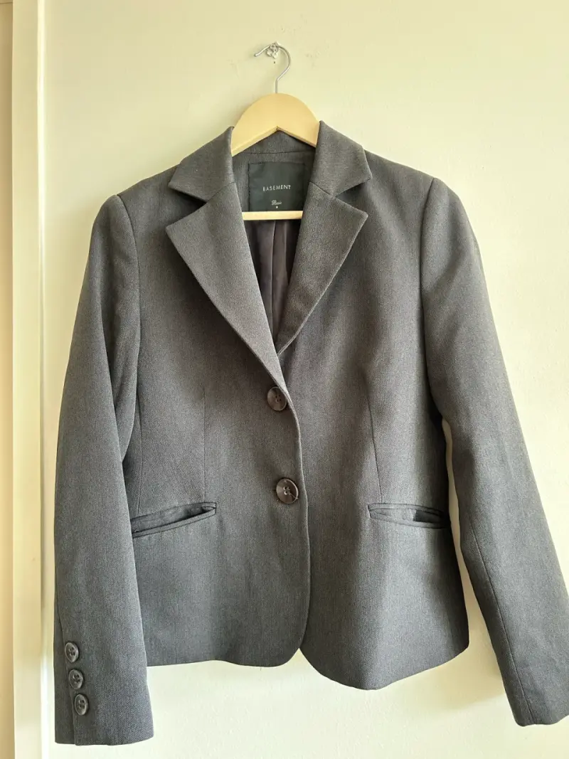 Blazer gris oscuro Basement - 5