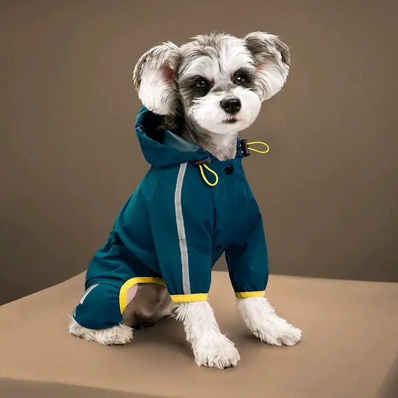 Impermeable  para perrito de raza pequeña - 5