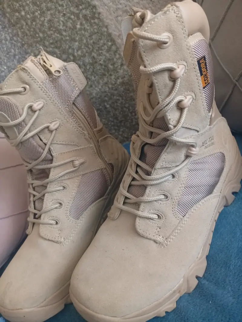Botas tácticas beige - 2